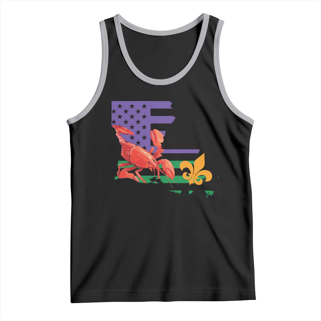 Louisiana Tank Top Louisiana New Orleans Party Custume Beads - Wonder Print Shop