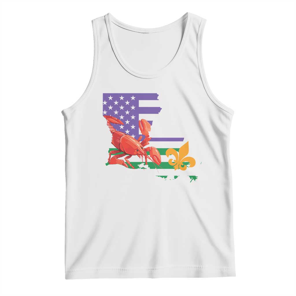Louisiana Tank Top Louisiana New Orleans Party Custume Beads - Wonder Print Shop
