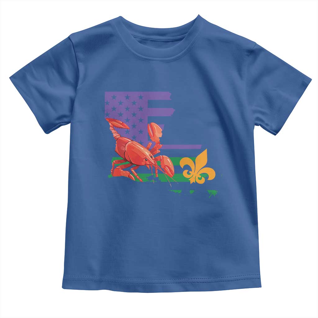 Louisiana Toddler T Shirt Louisiana New Orleans Party Custume Beads - Wonder Print Shop