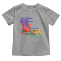 Louisiana Toddler T Shirt Louisiana New Orleans Party Custume Beads - Wonder Print Shop