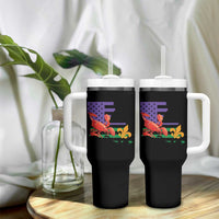 Louisiana Tumbler With Handle Louisiana New Orleans Party Custume Beads - Wonder Print Shop