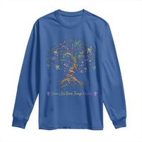 Coquette Bow Mardi Gras Bead Tree Long Sleeve Shirt Carnival New Orleans 2025