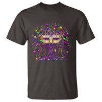 Mardi Gras Bead Tree T Shirt New Orleans Festival