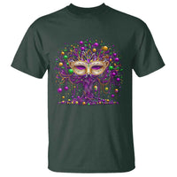 Mardi Gras Bead Tree T Shirt New Orleans Festival