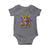 Mardi Gras Costume Sugar Skull Baby Onesie Carnival New Orleans Trip