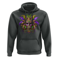 Mardi Gras Costume Sugar Skull Hoodie Carnival New Orleans Trip