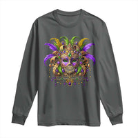 Mardi Gras Costume Sugar Skull Long Sleeve Shirt Carnival New Orleans Trip