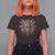Mardi Gras Costume Sugar Skull T Shirt For Women Carnival New Orleans Trip