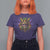 Mardi Gras Costume Sugar Skull T Shirt For Women Carnival New Orleans Trip