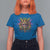 Mardi Gras Costume Sugar Skull T Shirt For Women Carnival New Orleans Trip