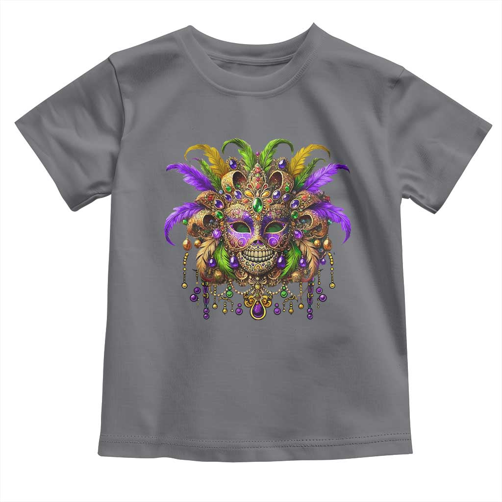 Mardi Gras Costume Sugar Skull Toddler T Shirt Carnival New Orleans Trip