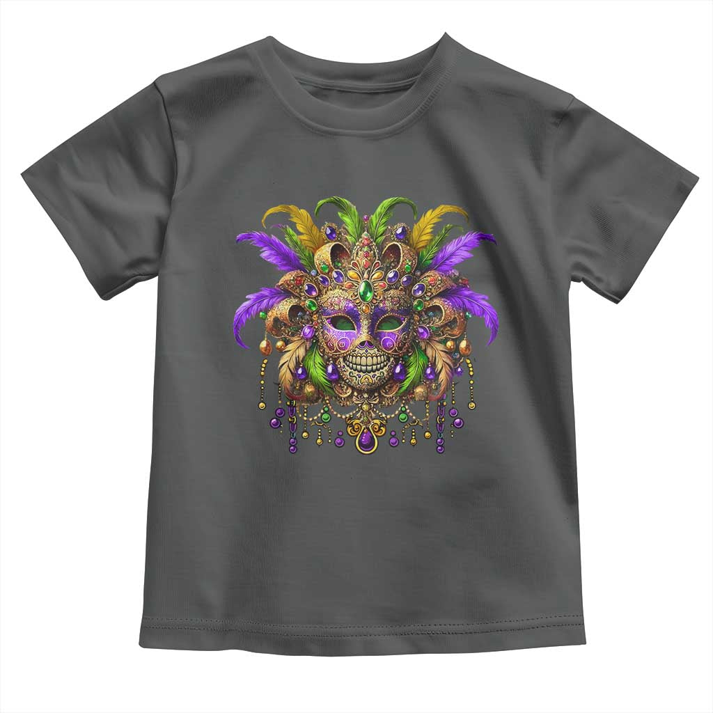 Mardi Gras Costume Sugar Skull Toddler T Shirt Carnival New Orleans Trip