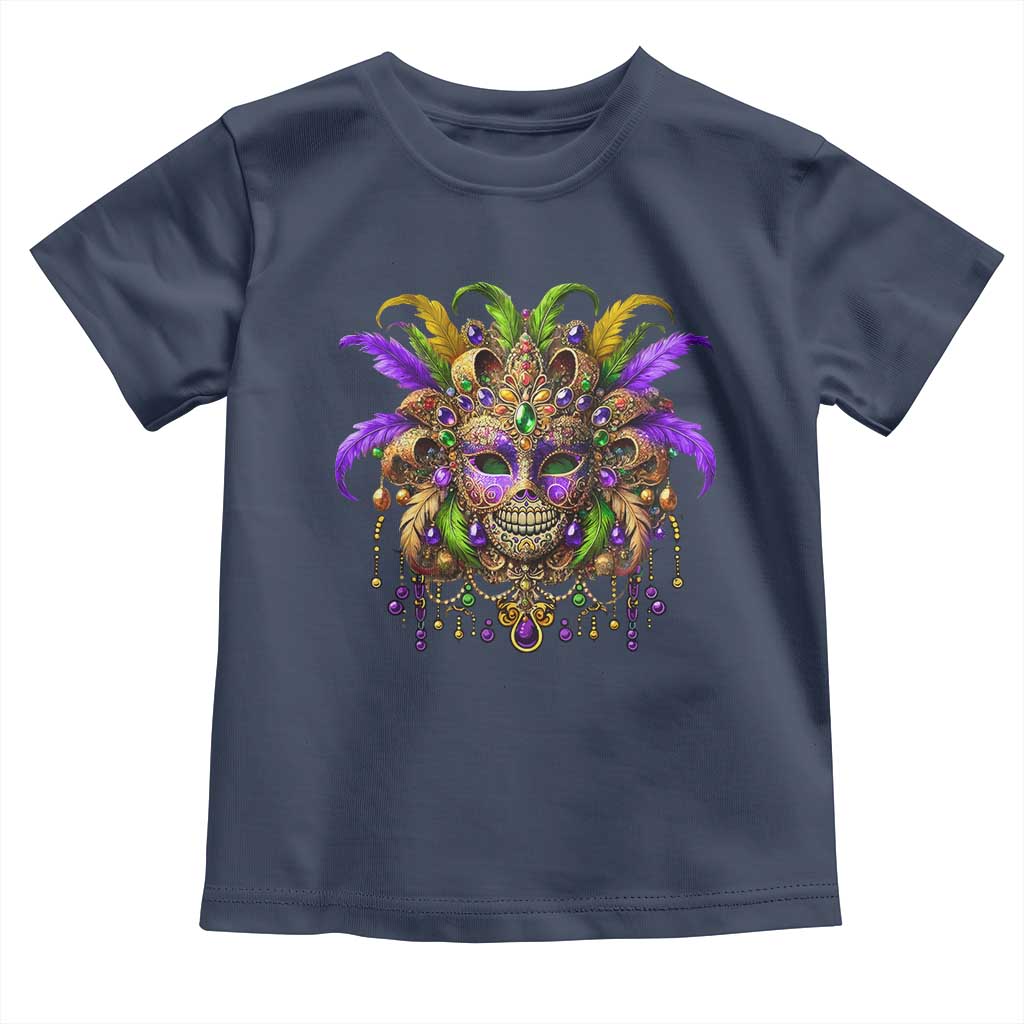 Mardi Gras Costume Sugar Skull Toddler T Shirt Carnival New Orleans Trip