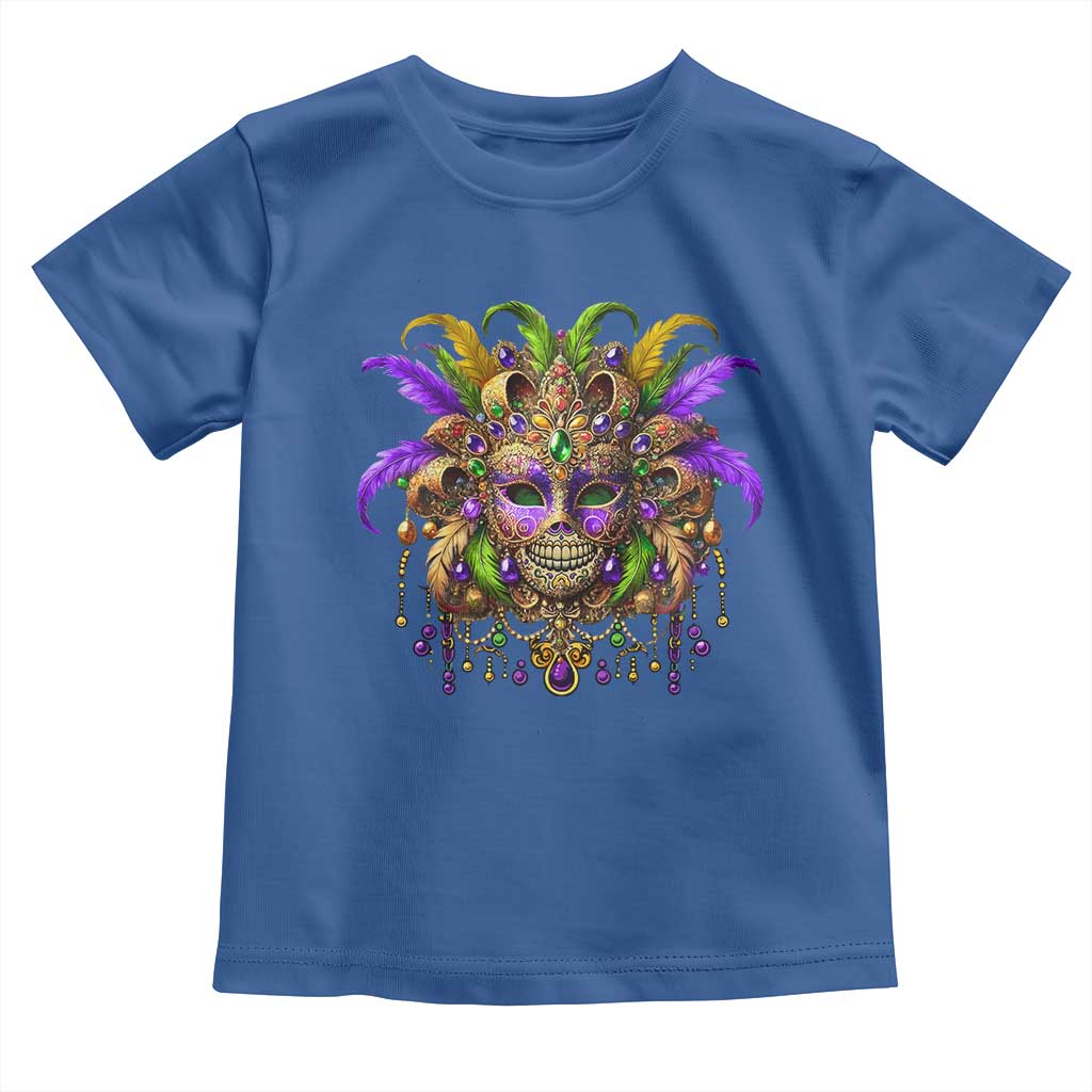 Mardi Gras Costume Sugar Skull Toddler T Shirt Carnival New Orleans Trip