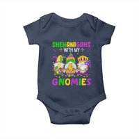 Carnival Mardi Gras Baby Onesie Leopard Gnomes New Orleans Trip