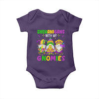 Carnival Mardi Gras Baby Onesie Leopard Gnomes New Orleans Trip