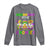 Carnival Mardi Gras Long Sleeve Shirt Leopard Gnomes New Orleans Trip