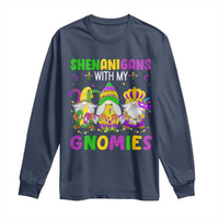 Carnival Mardi Gras Long Sleeve Shirt Leopard Gnomes New Orleans Trip