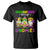 Carnival Mardi Gras T Shirt Leopard Gnomes New Orleans Trip