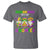 Carnival Mardi Gras T Shirt Leopard Gnomes New Orleans Trip