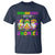 Carnival Mardi Gras T Shirt Leopard Gnomes New Orleans Trip
