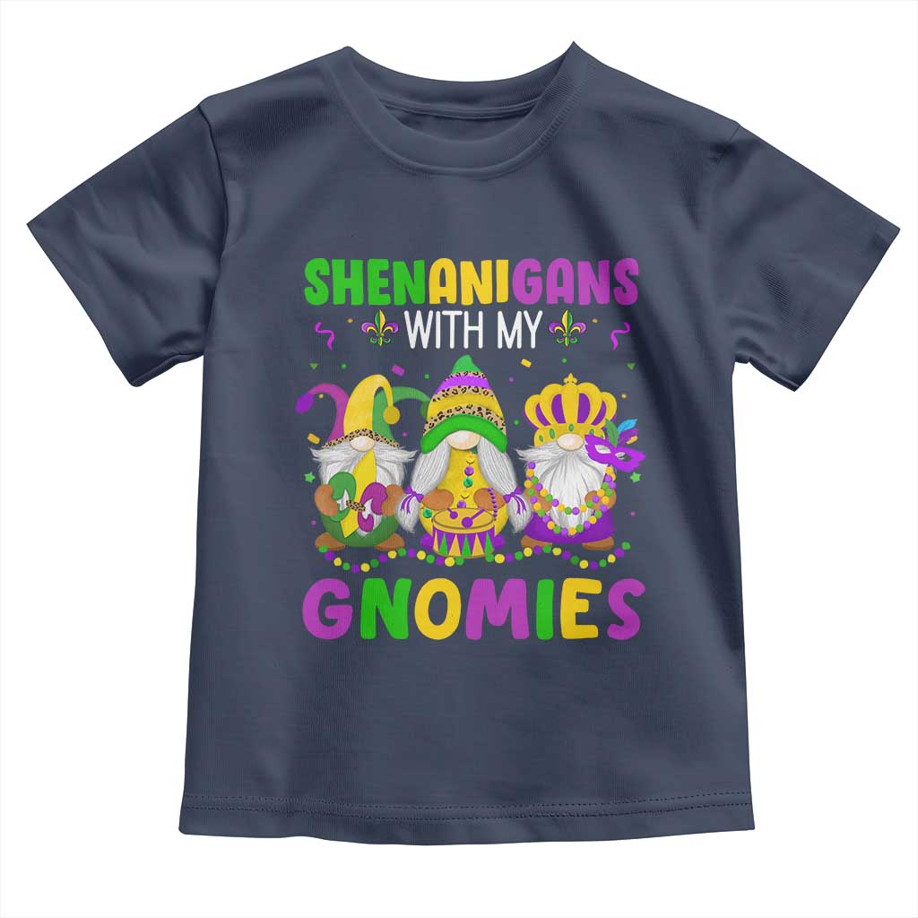 Carnival Mardi Gras Toddler T Shirt Leopard Gnomes New Orleans Trip