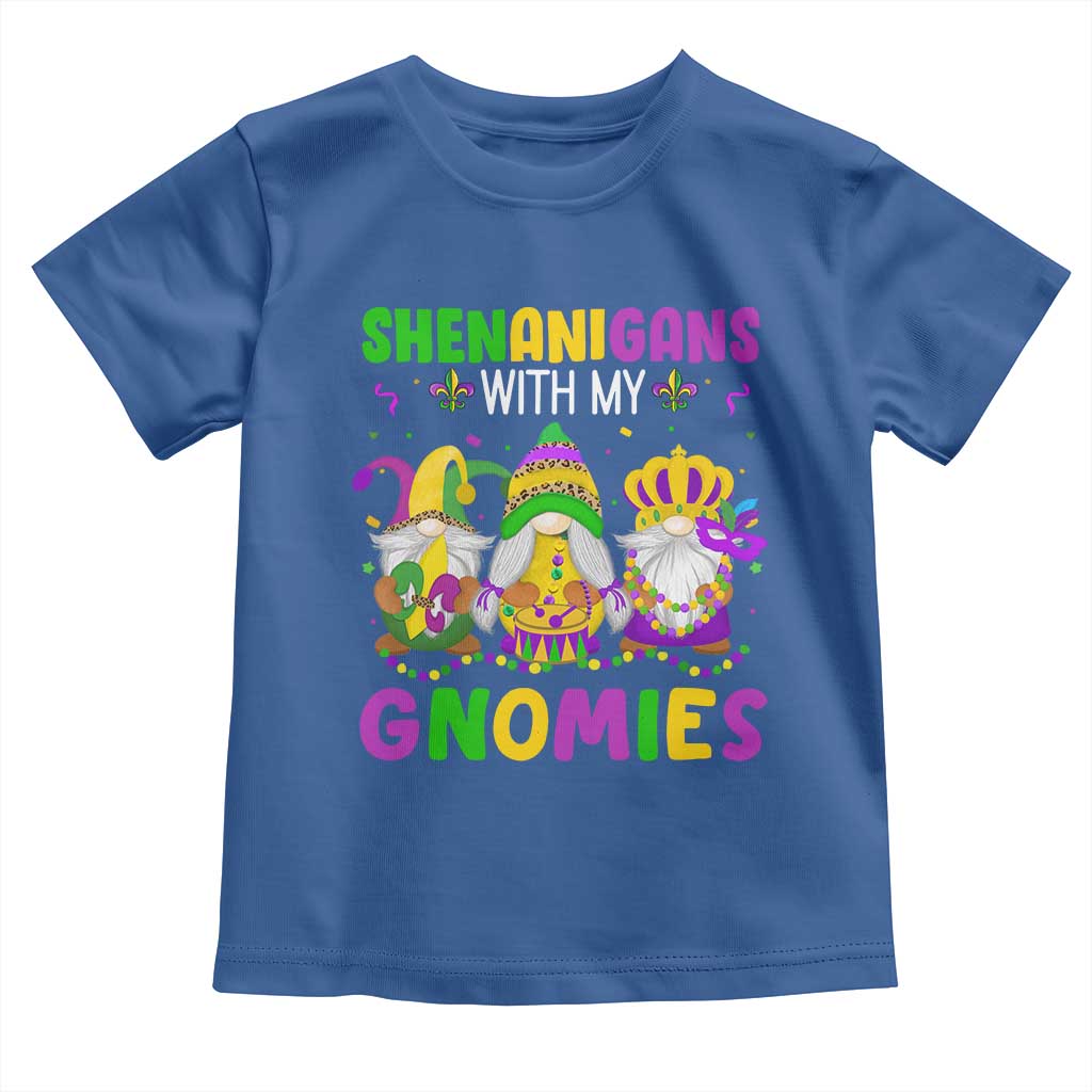 Carnival Mardi Gras Toddler T Shirt Leopard Gnomes New Orleans Trip