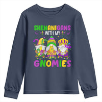 Carnival Mardi Gras Youth Sweatshirt Leopard Gnomes New Orleans Trip