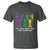 Mardi Gras T Shirt Let The Shenanigans Begin Juggling Skeleton