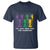 Mardi Gras T Shirt Let The Shenanigans Begin Juggling Skeleton