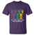 Mardi Gras T Shirt Let The Shenanigans Begin Juggling Skeleton