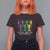 Mardi Gras T Shirt For Women Let The Shenanigans Begin Juggling Skeleton