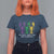 Mardi Gras T Shirt For Women Let The Shenanigans Begin Juggling Skeleton