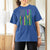 Funny Mardi Gras Crawfish T Shirt For Women Whos Your Crawdaddy USA American Flag Carnival