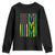Funny Mardi Gras Crawfish Youth Sweatshirt Whos Your Crawdaddy USA American Flag Carnival