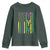 Funny Mardi Gras Crawfish Youth Sweatshirt Whos Your Crawdaddy USA American Flag Carnival