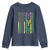 Funny Mardi Gras Crawfish Youth Sweatshirt Whos Your Crawdaddy USA American Flag Carnival