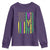 Funny Mardi Gras Crawfish Youth Sweatshirt Whos Your Crawdaddy USA American Flag Carnival