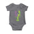 Carnival Mardi Gras USA American Flag Crawfish Baby Onesie