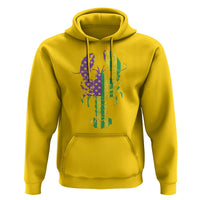 Carnival Mardi Gras USA American Flag Crawfish Hoodie