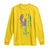 Carnival Mardi Gras USA American Flag Crawfish Long Sleeve Shirt