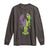 Carnival Mardi Gras USA American Flag Crawfish Long Sleeve Shirt