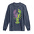 Carnival Mardi Gras USA American Flag Crawfish Long Sleeve Shirt