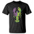 Carnival Mardi Gras USA American Flag Crawfish T Shirt