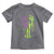 Carnival Mardi Gras USA American Flag Crawfish Toddler T Shirt