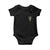 Carnival Mardi Gras USA American Flag Crawfish Pocket Baby Onesie