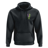 Carnival Mardi Gras USA American Flag Crawfish Pocket Hoodie