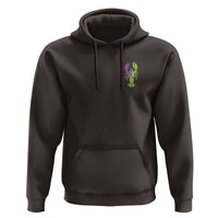 Carnival Mardi Gras USA American Flag Crawfish Pocket Hoodie