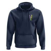 Carnival Mardi Gras USA American Flag Crawfish Pocket Hoodie