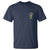 Carnival Mardi Gras USA American Flag Crawfish Pocket T Shirt